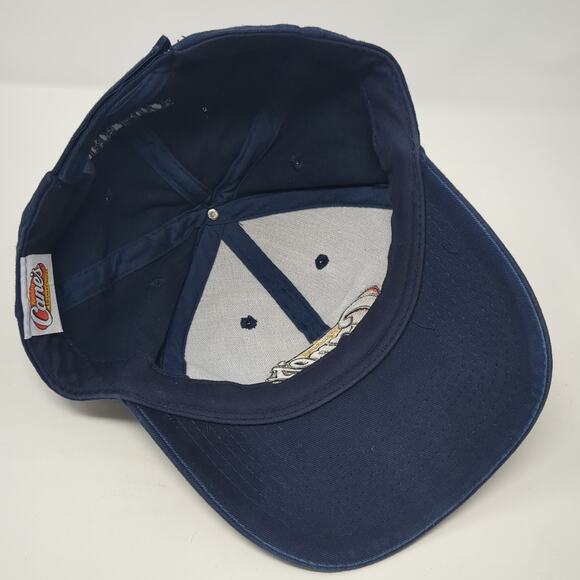 Raising Cane's Chicken Finger Baseball Cap Blue One Size Adjustable Embroidered - Picture 6 of 8